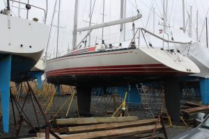 x 119 yacht test